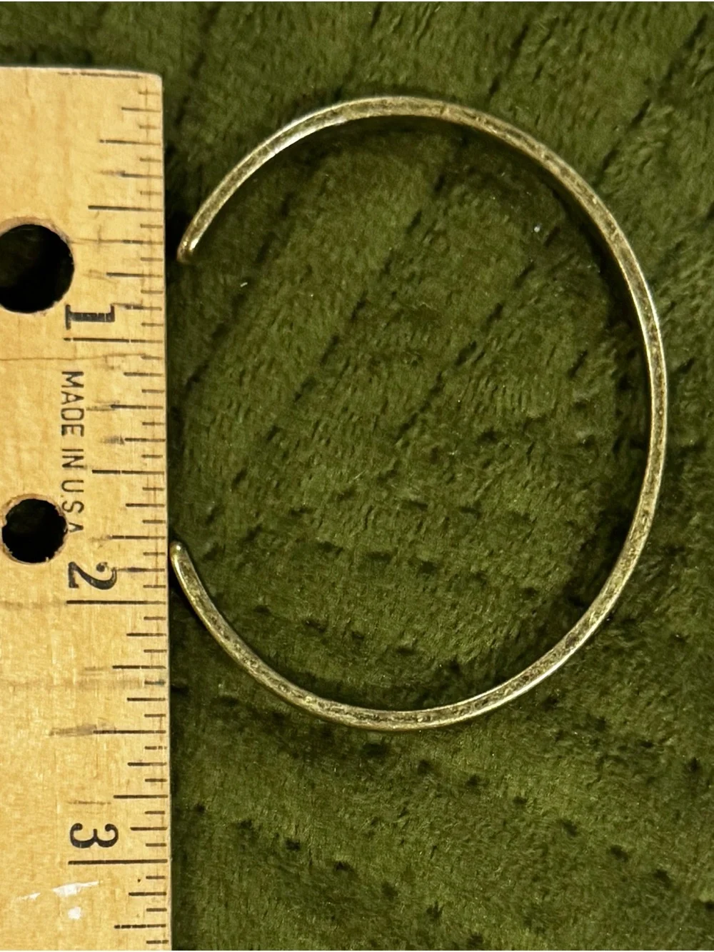 Classic Brass Geometric Cuff Bracelet
